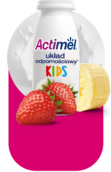 Actimel Kids Truskawka-Banan
