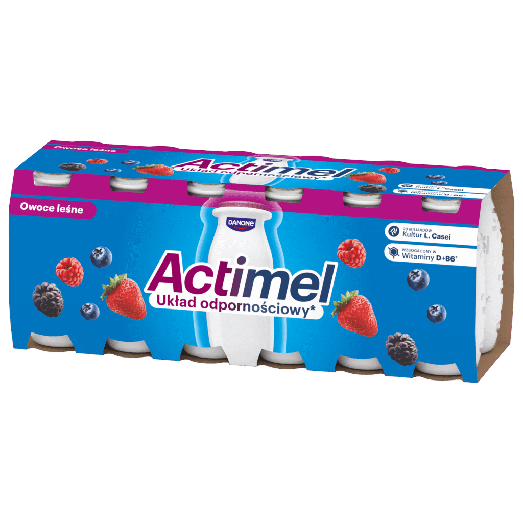 Actimel | Owoce leśne 12pak